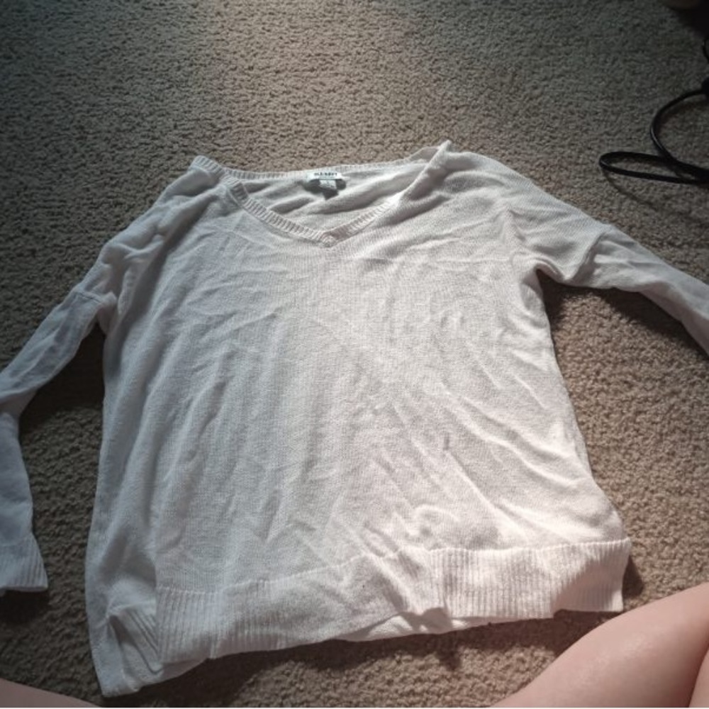 White sweater